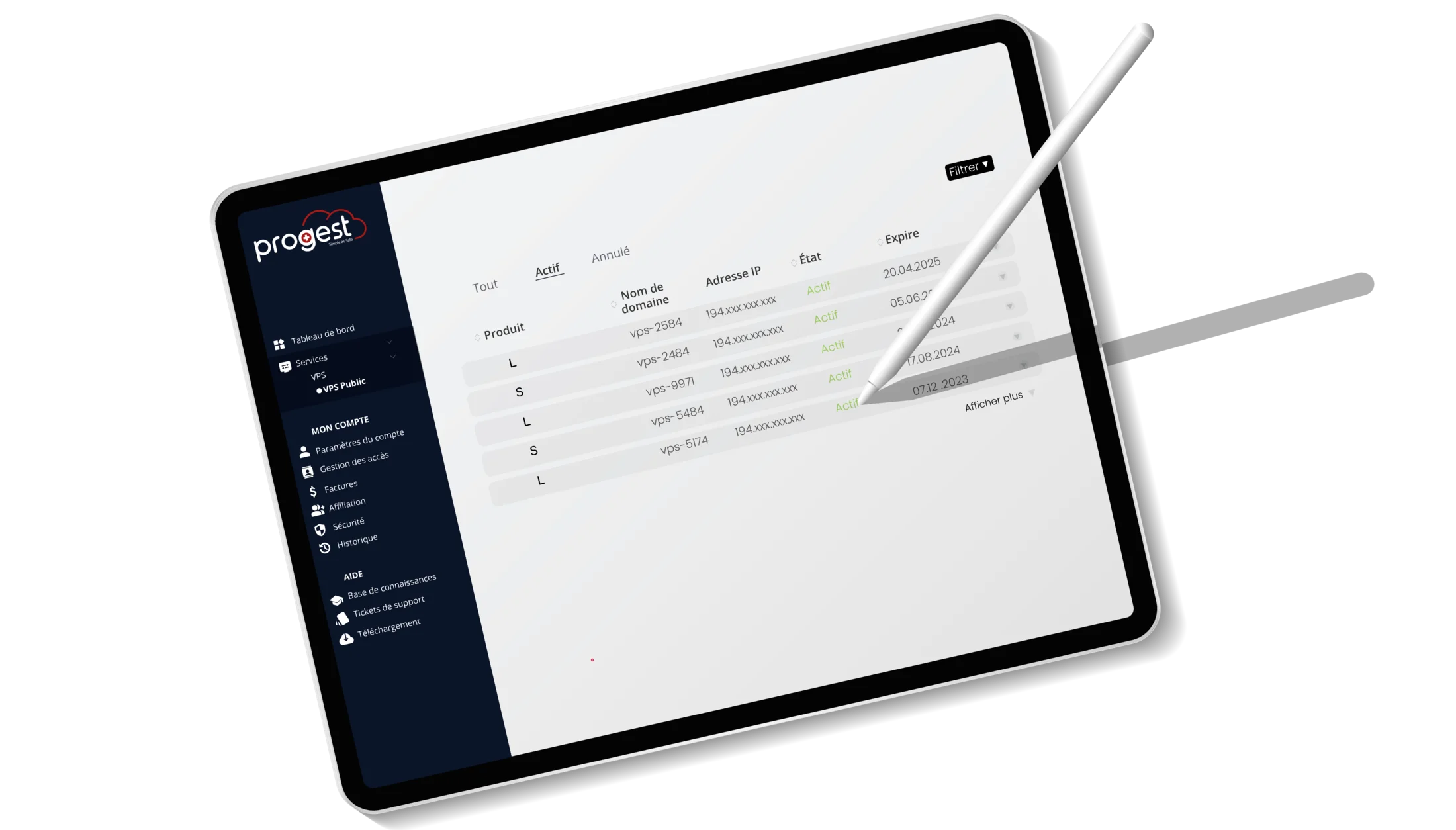 Cloud VPS, Serveurs, cloud privé, hébergement web et mail