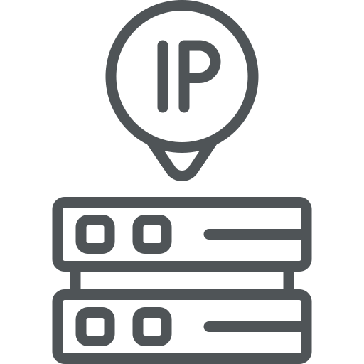 Icône VPS IP dédiée